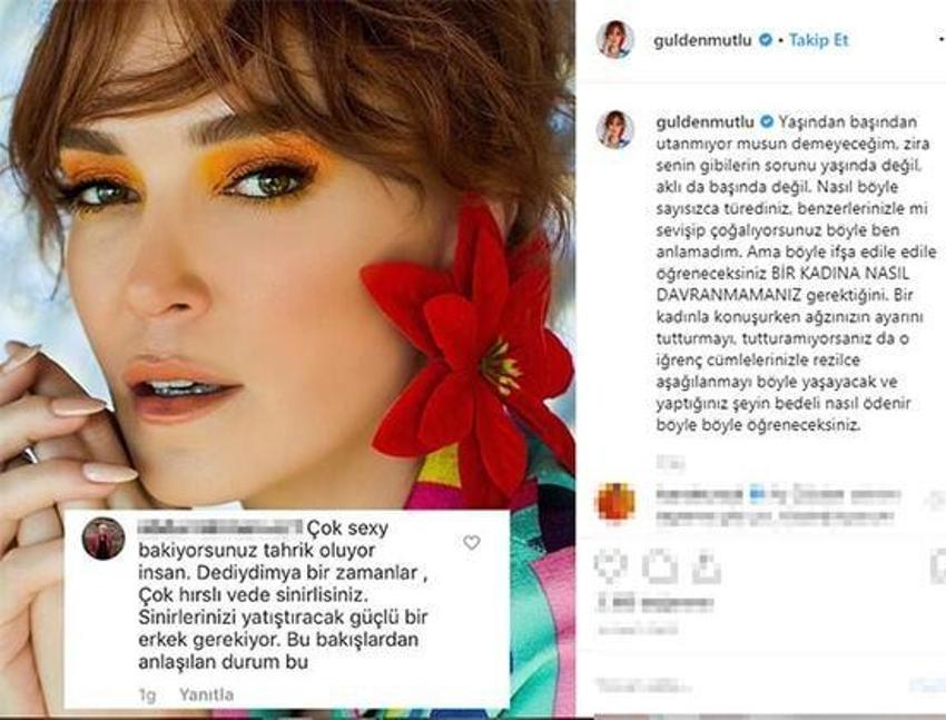 Şarkıcı Gülden Mutlu ahlaksız yorumu ifşa etti! İğrenç sözler...