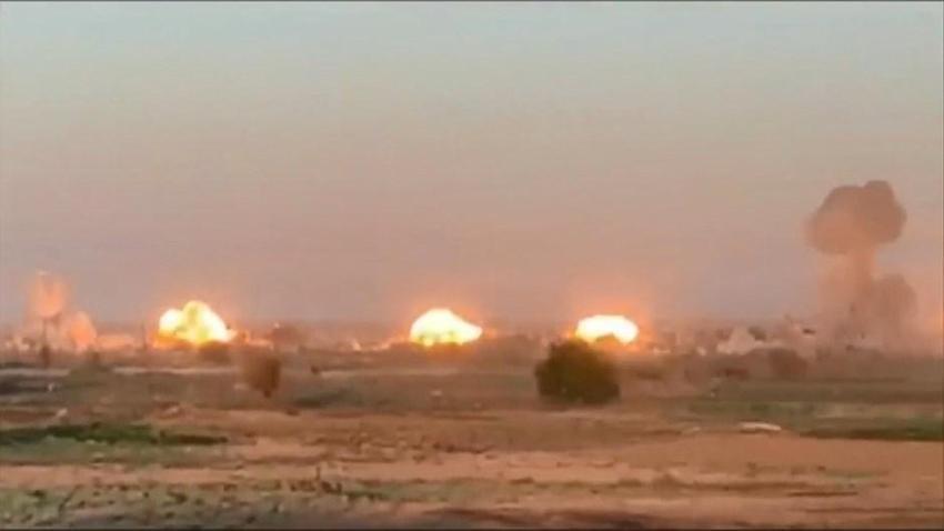 ABD vurdu! 36 bin kilo bomba atıldı...