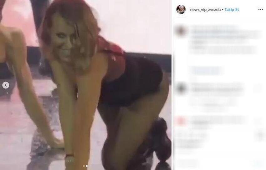 Putin'in manevi kızı, kendi düğününde striptiz yaptı