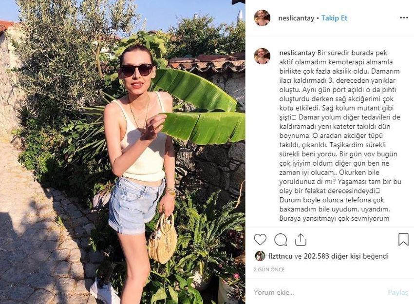 Ünlülerden Neslican Tay'a veda!
