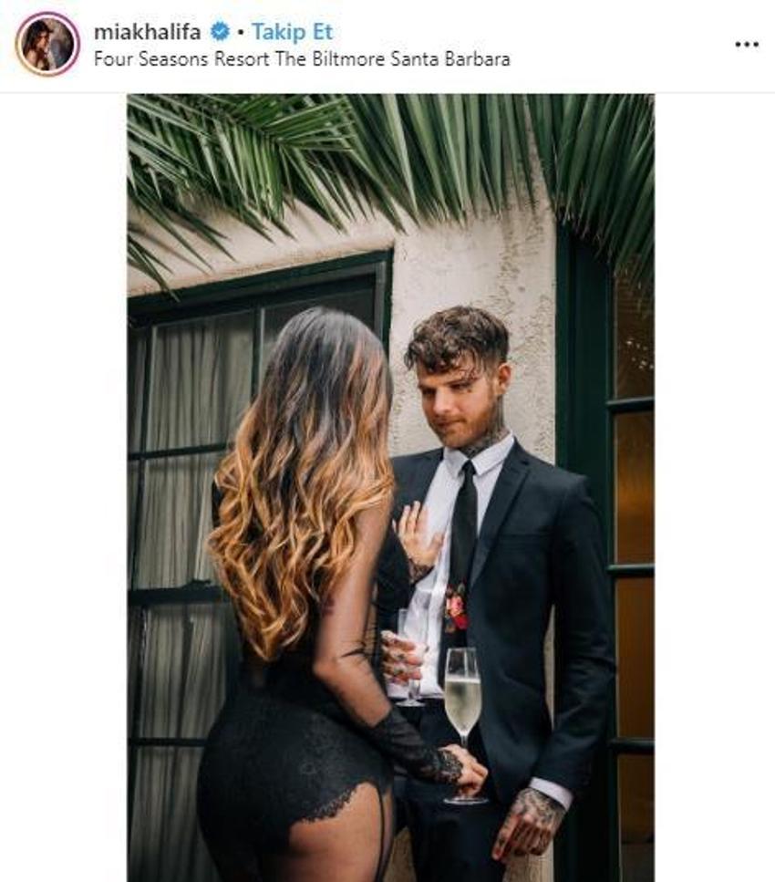 Yetişkin film yıldızı Mia Khalifa evleniyor