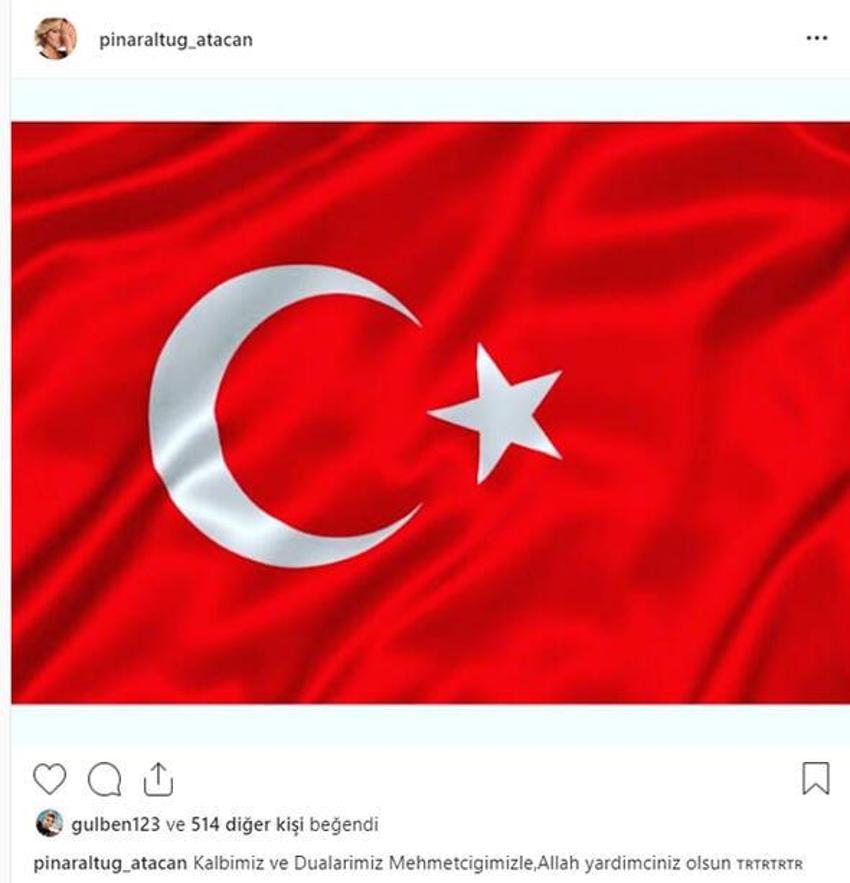Ünlü isimlerden Barış Pınarı Harekatı'na destek