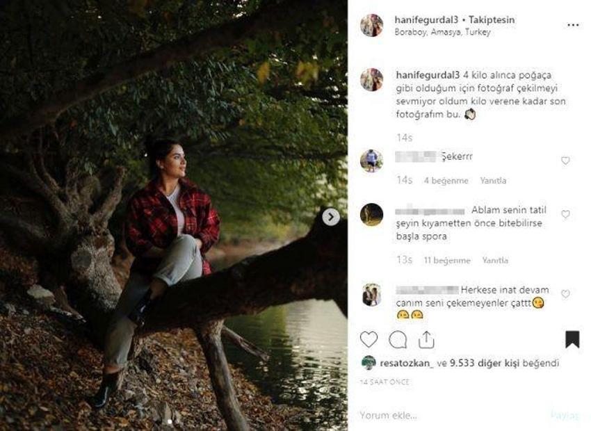 Fenomen gelin adayı Hanife Gürdal bu son deyip paylaştı