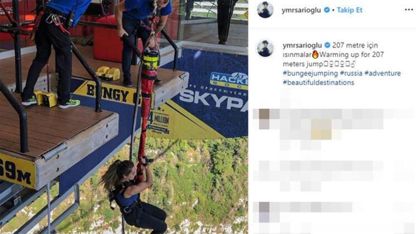 Yağmur Sarıoğlu'ndan Rusya’da cesaret gösterisi