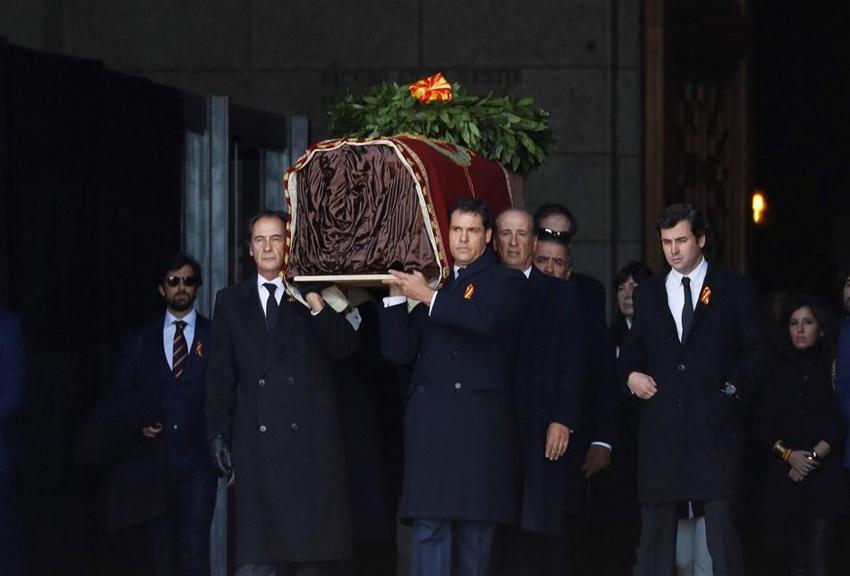 İspanya diktatörü Francisco Franco’nun mezarı taşındı