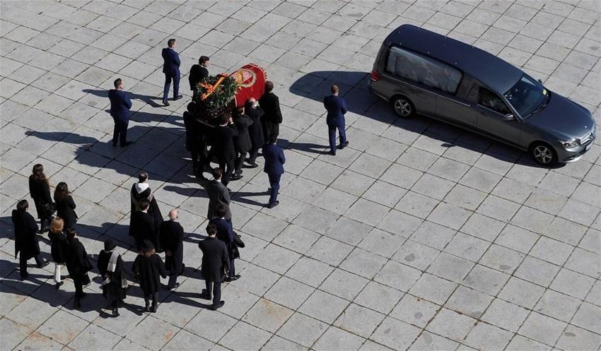 İspanya diktatörü Francisco Franco’nun mezarı taşındı
