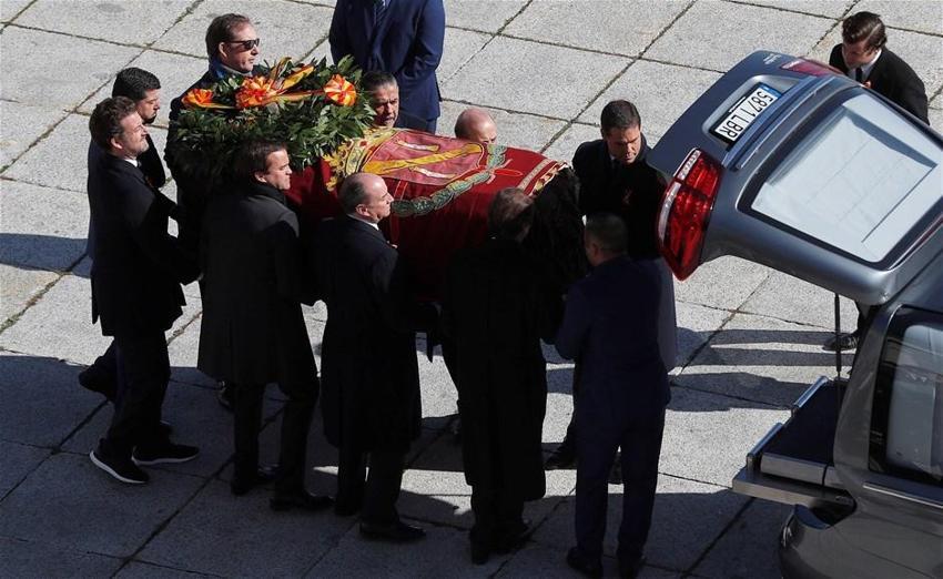İspanya diktatörü Francisco Franco’nun mezarı taşındı
