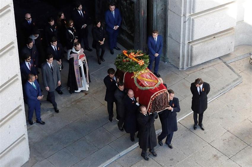 İspanya diktatörü Francisco Franco’nun mezarı taşındı