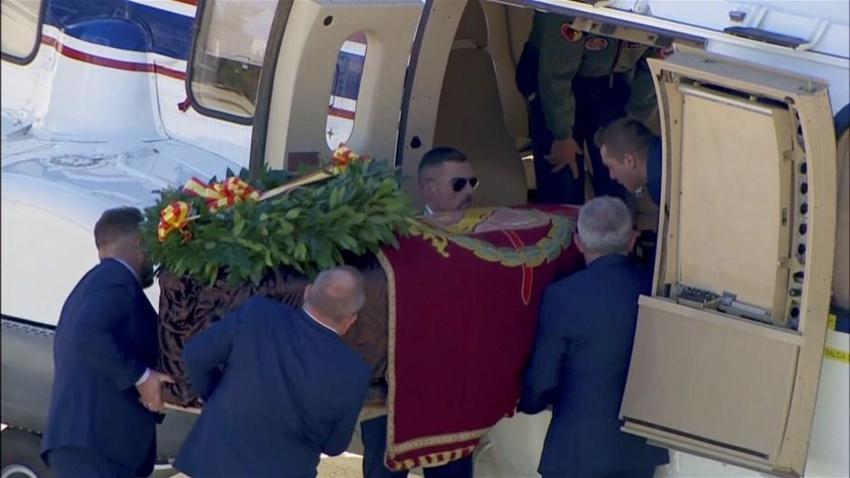 İspanya diktatörü Francisco Franco’nun mezarı taşındı