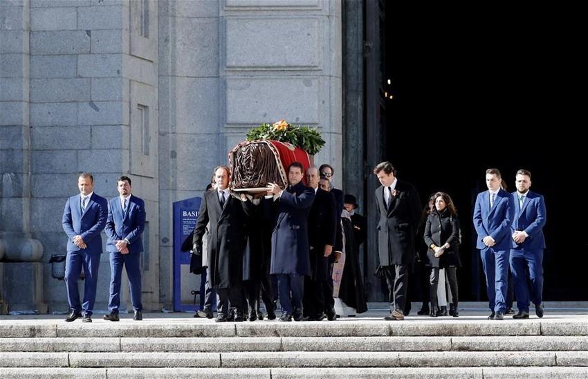 İspanya diktatörü Francisco Franco’nun mezarı taşındı