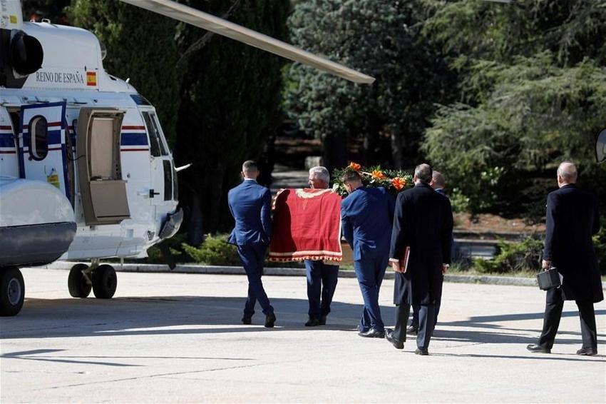 İspanya diktatörü Francisco Franco’nun mezarı taşındı
