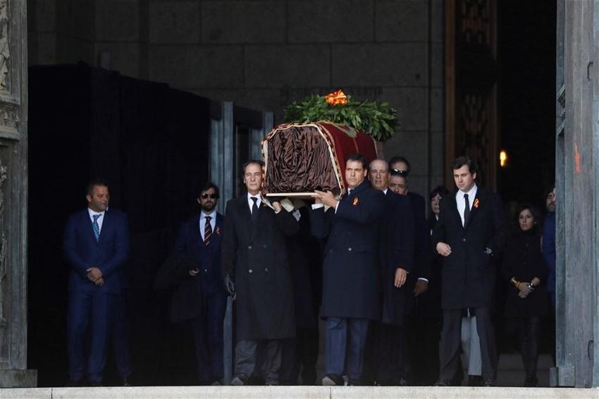İspanya diktatörü Francisco Franco’nun mezarı taşındı