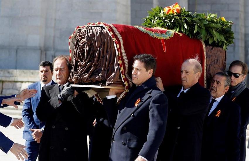 İspanya diktatörü Francisco Franco’nun mezarı taşındı