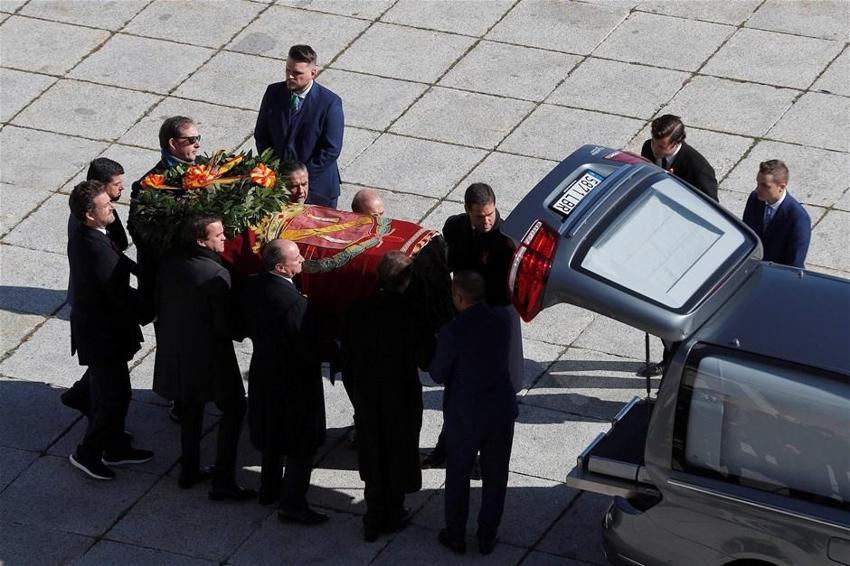 İspanya diktatörü Francisco Franco’nun mezarı taşındı