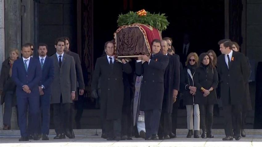 İspanya diktatörü Francisco Franco’nun mezarı taşındı