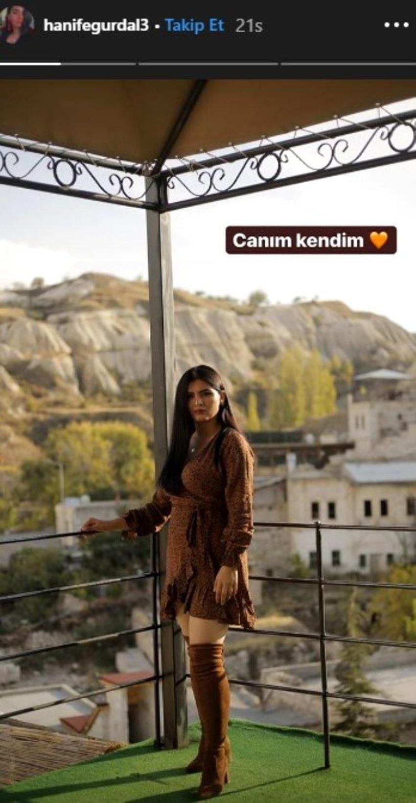Hanife'den mini etekli paylaşım!