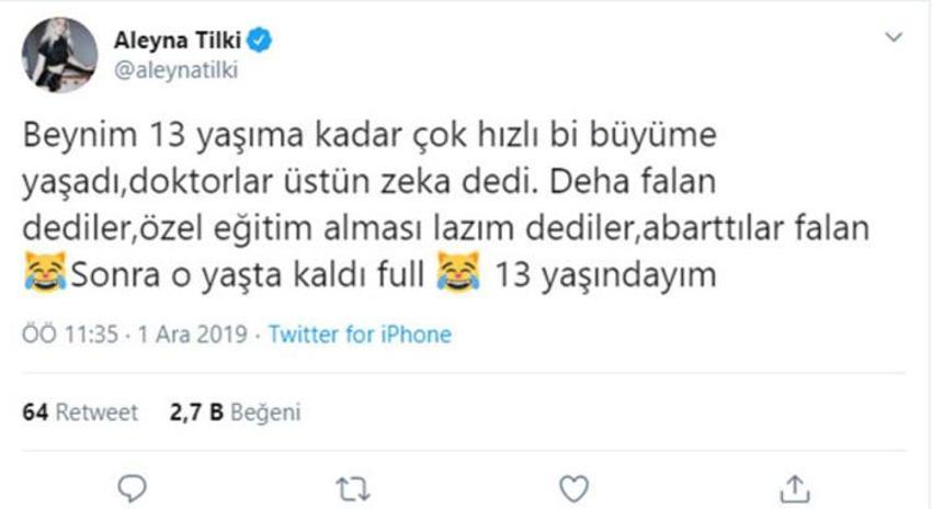 Aleyna Tilki'nin kalça dansı sosyal medyayı salladı