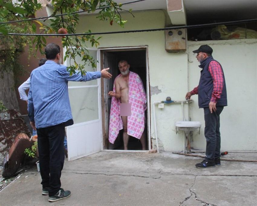 Eski boksöre biber gazlı müdahale! Şok görüntüler...