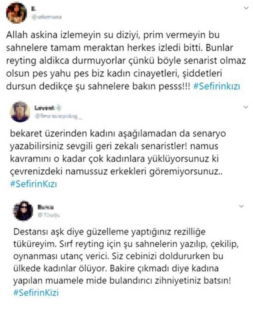 'Sefirin Kızı' dizisindeki bekaret sahnesi olay yarattı!
