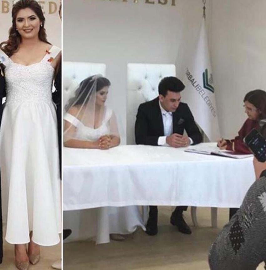 Fenomen gelin adayı Hanife Gürdal, Kemal Ayvaz ile evlendi