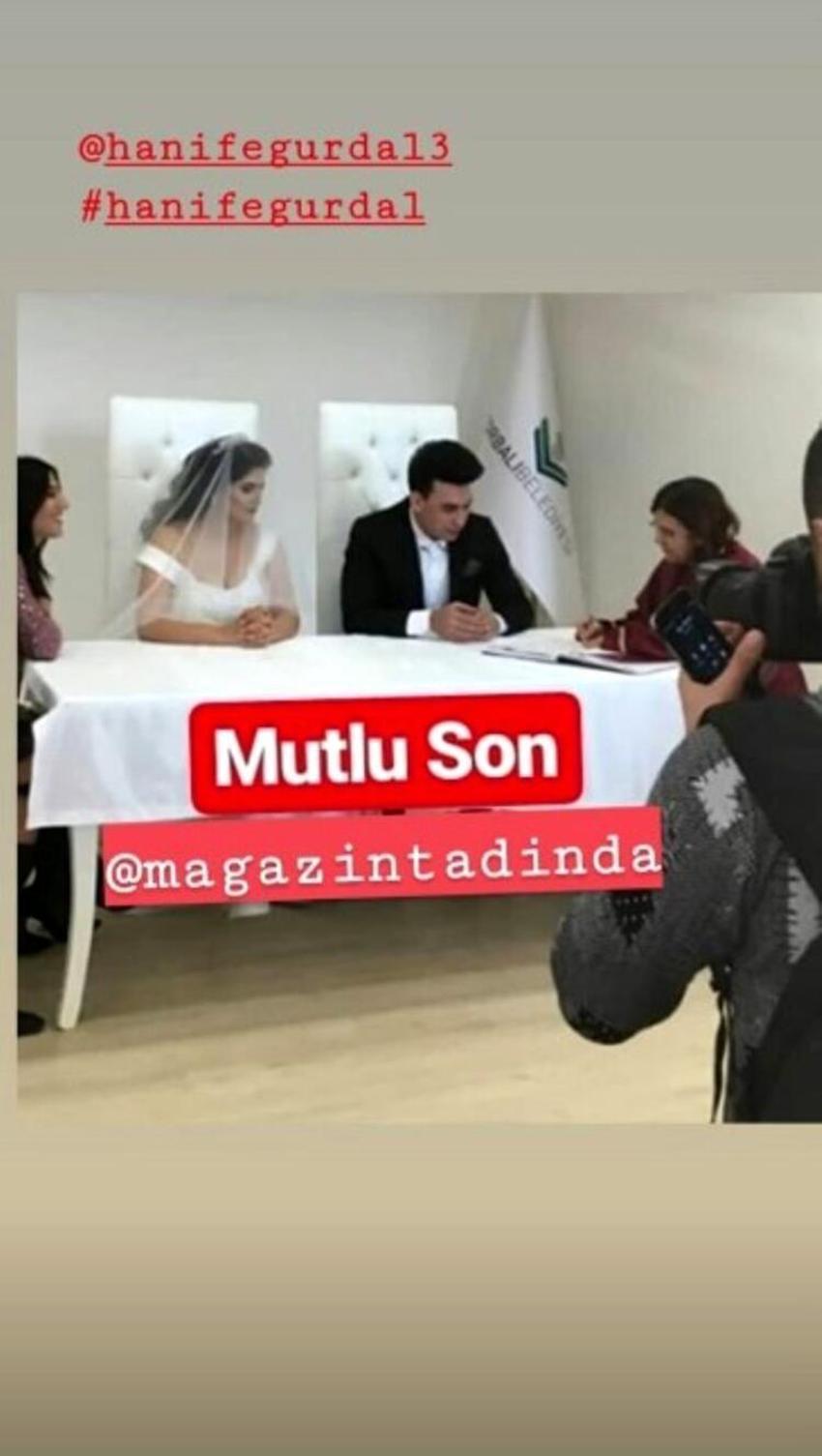 Fenomen gelin adayı Hanife Gürdal, Kemal Ayvaz ile evlendi