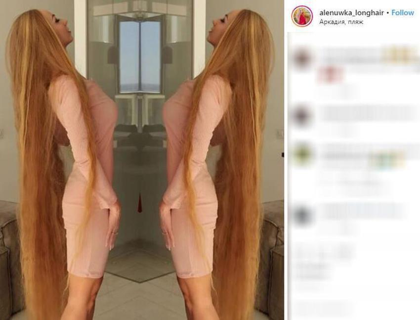 Erkekler saçını koklamak için kuyruğa girdi!