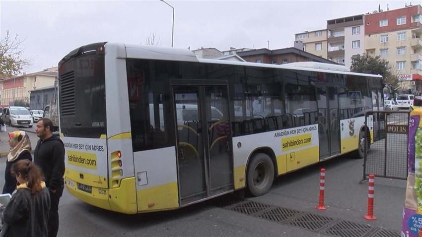 İETT otobüsünde dehşeti yaşadılar!
