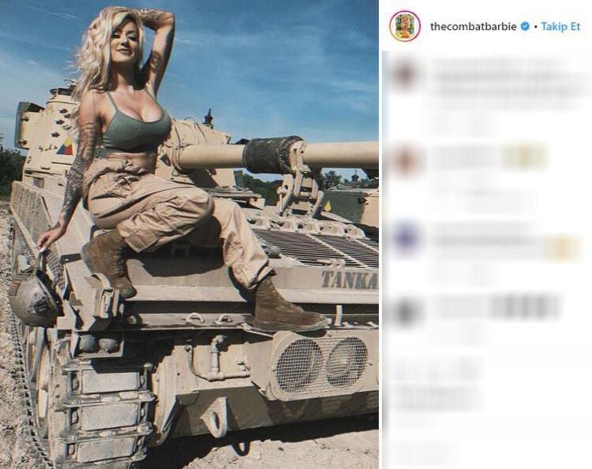 Askerdi, Instagram fenomeni oldu!
