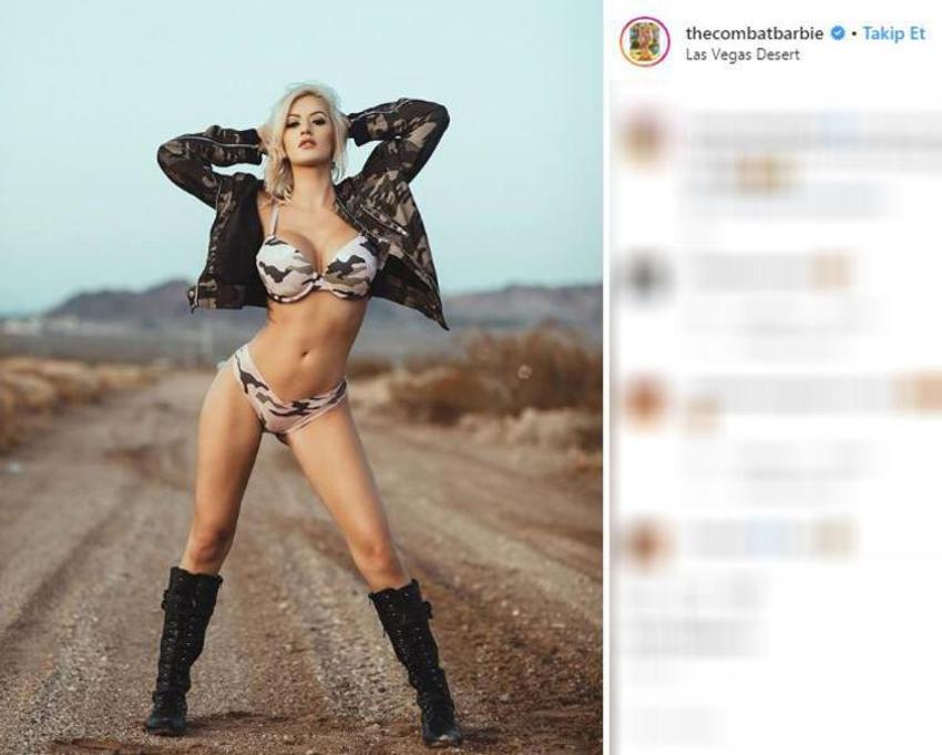 Askerdi, Instagram fenomeni oldu!