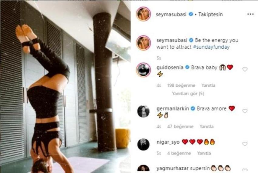 Şeyma Subaşı Instagram'dan paylaştı sevgilisi bayıldı
