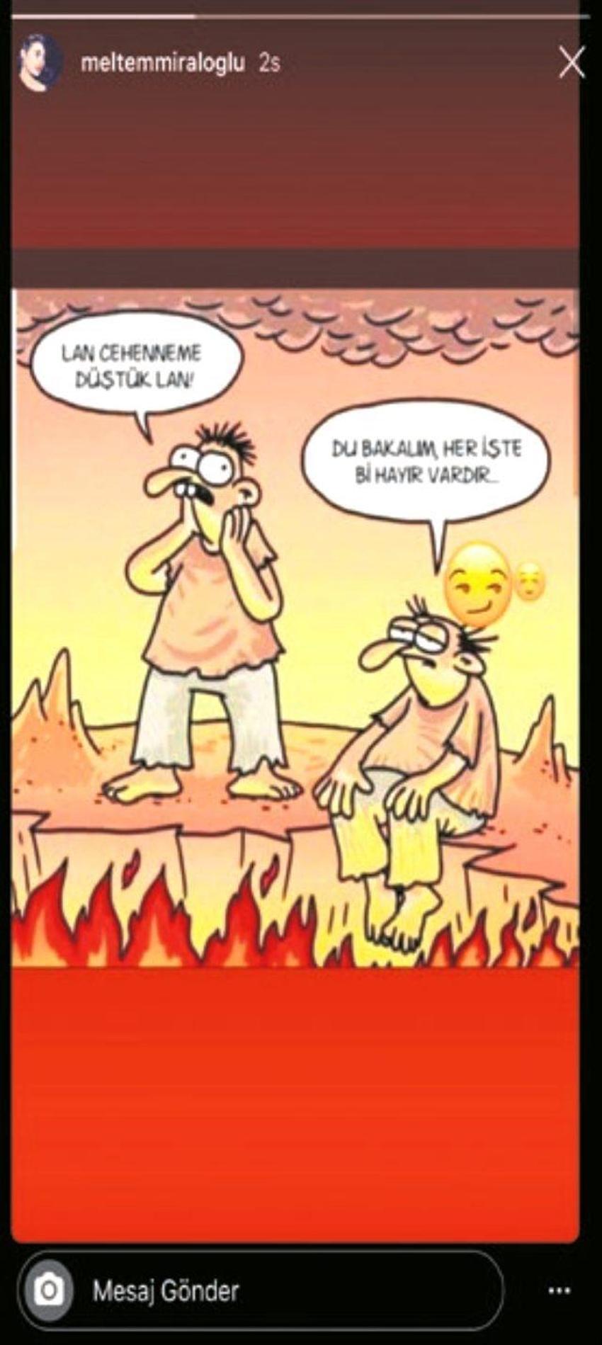 Meltem Miraloğlu'ndan şaşırtan paylaşım!