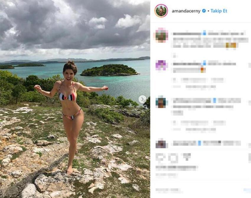Amanda Cerny'den 2020'ye özel paylaşım