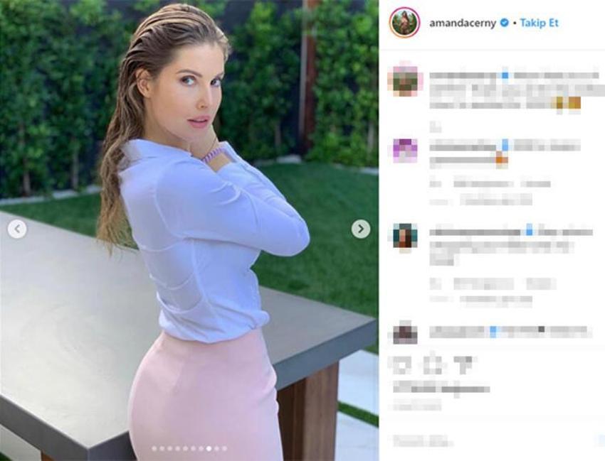 Amanda Cerny'den 2020'ye özel paylaşım