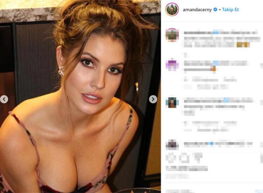 Amanda Cerny'den 2020'ye özel paylaşım