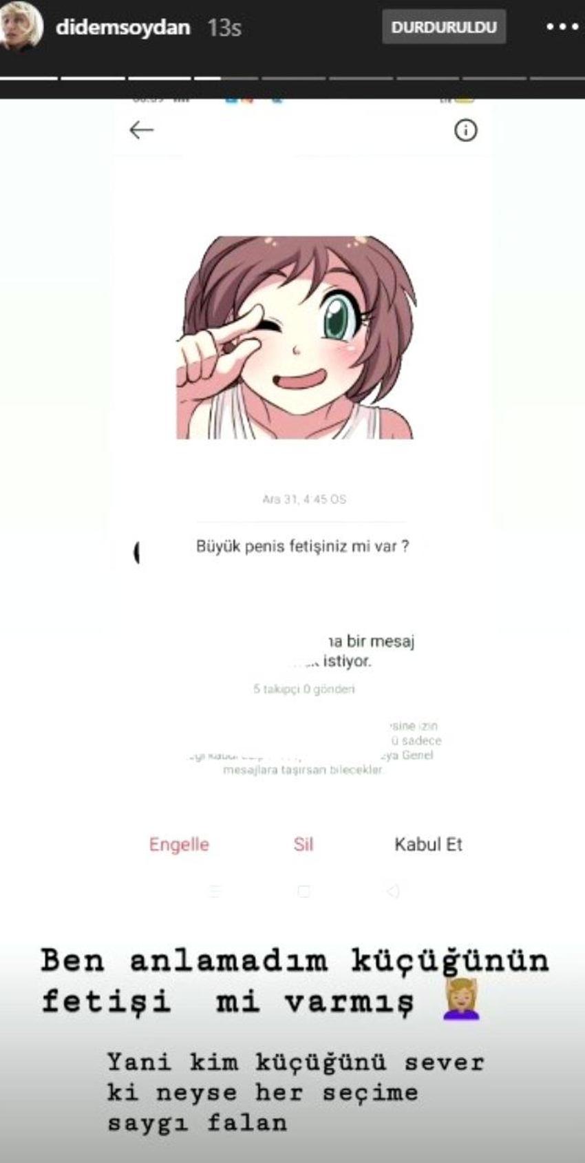 Didem Soydan'ın takipçisine verdiği yanıt olay oldu!