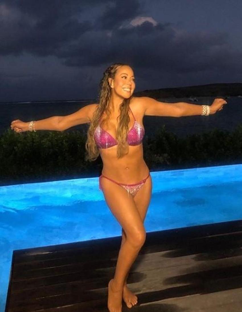 Mariah Carey'e büyük şok! Çıplak fotoğraflar sızdı...