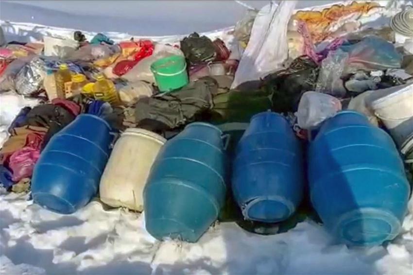 Karla kaplı dağlarda PKK'ya dondurucu darbe!