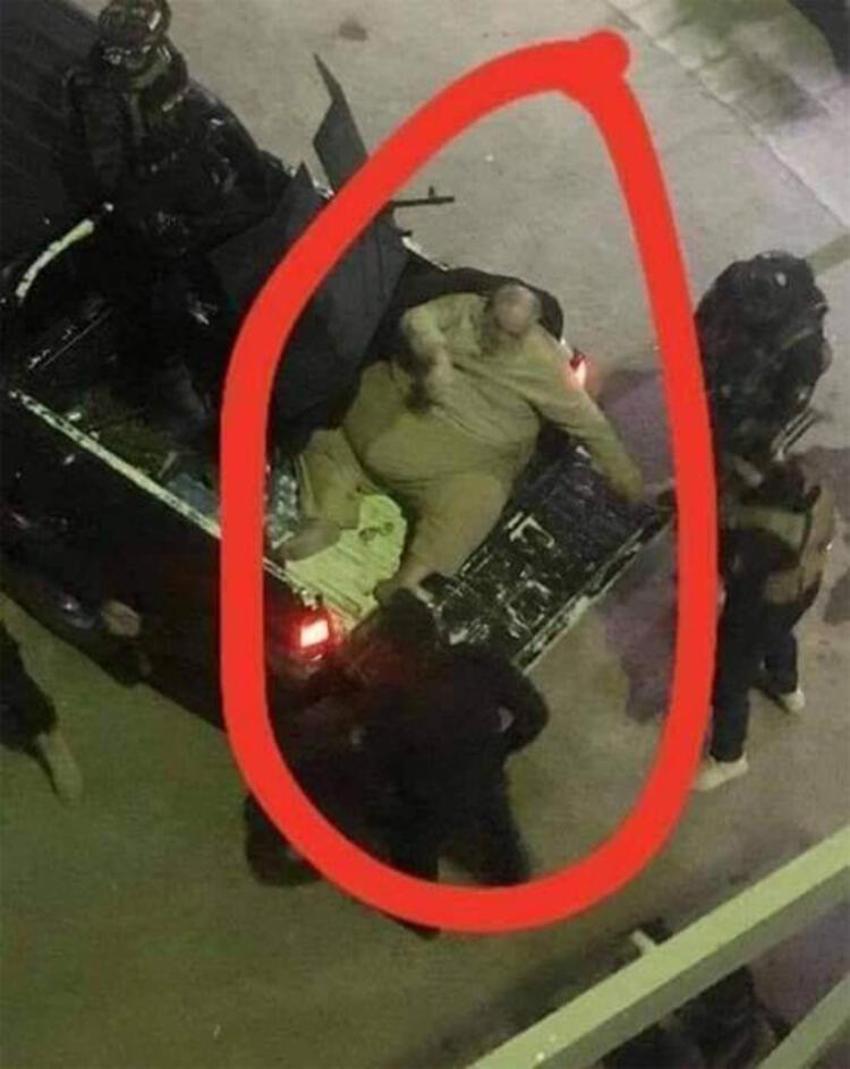 Azılı terörist kamyonetle götürüldü!