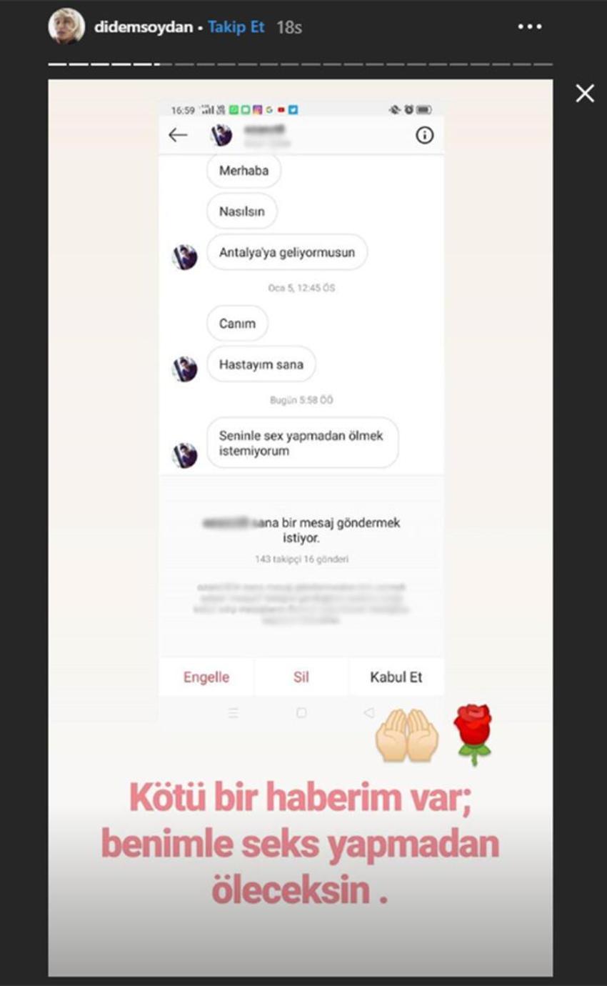 Didem Soydan o mesajı ifşaladı!