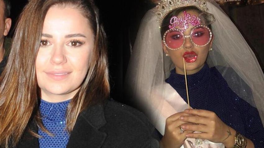 Merve Özbey'e sürpriz bekarlığa veda!