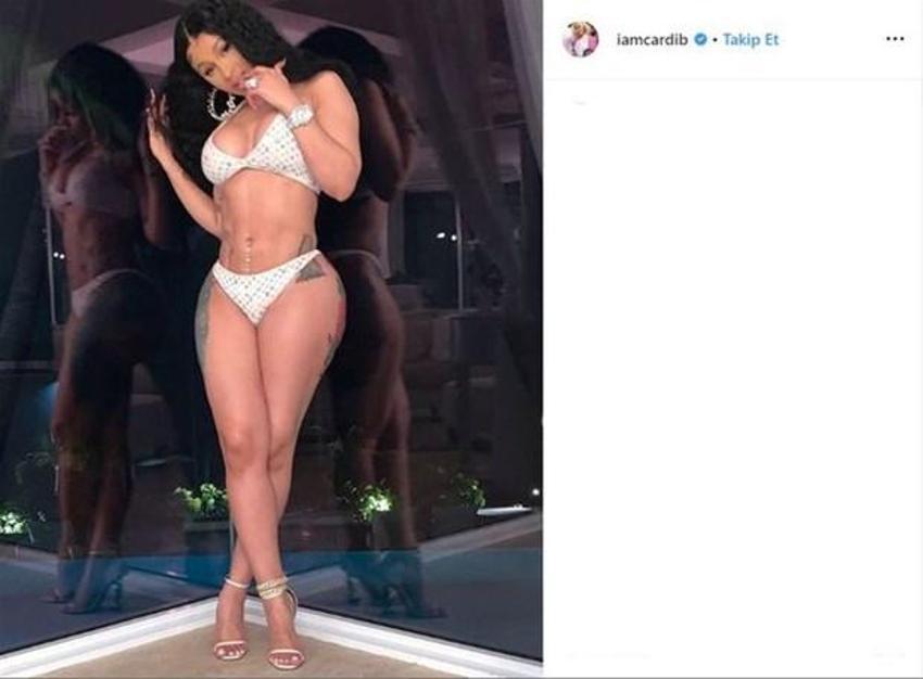 Cardi B şov yaptı!
