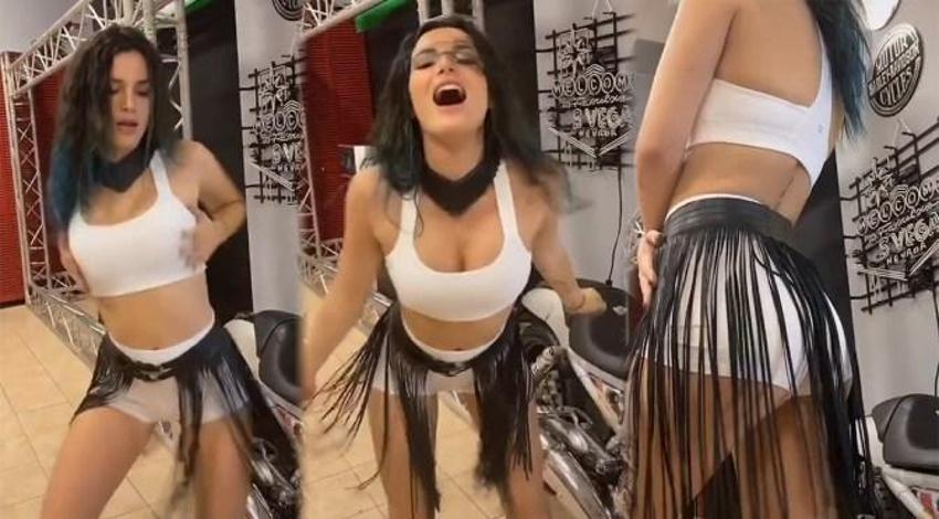 Bella Thorne'dan kalça dansı!