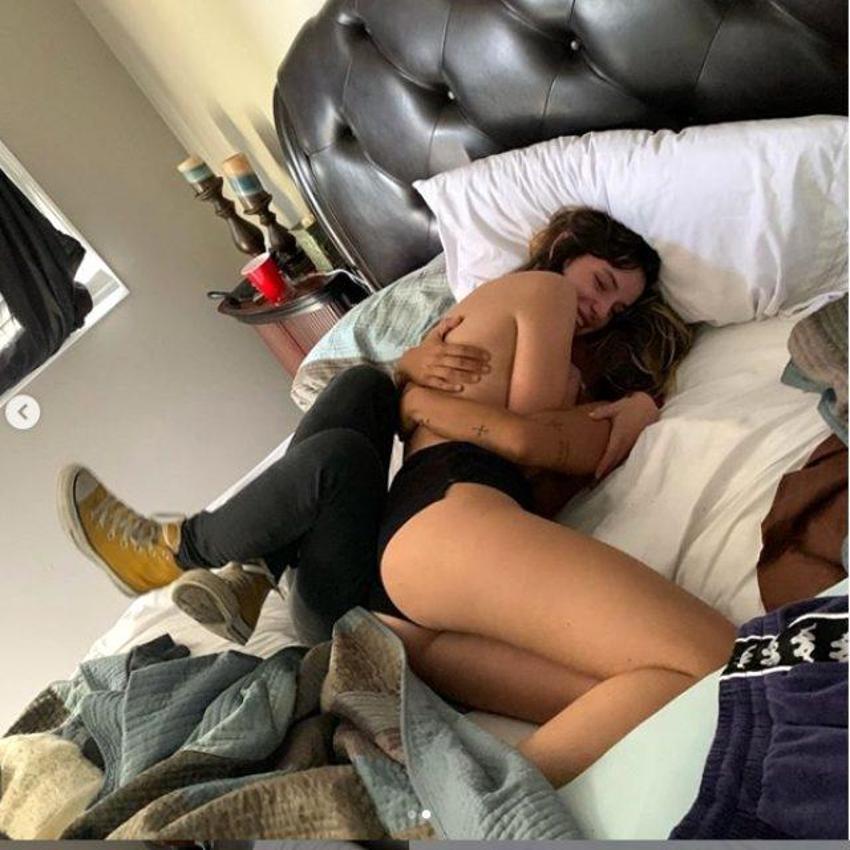 Bella Thorne'dan kalça dansı!