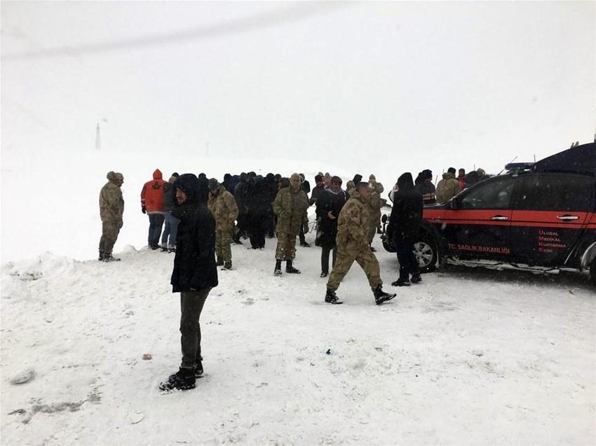 Çığ bölgesinde ikinci facia! İşte ilk görüntüler...
