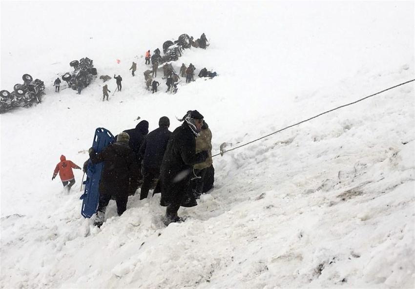 Çığ bölgesinde ikinci facia! İşte ilk görüntüler...