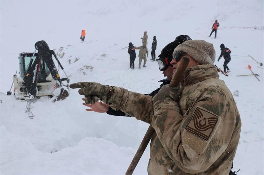Çığ bölgesinde ikinci facia! İşte ilk görüntüler...