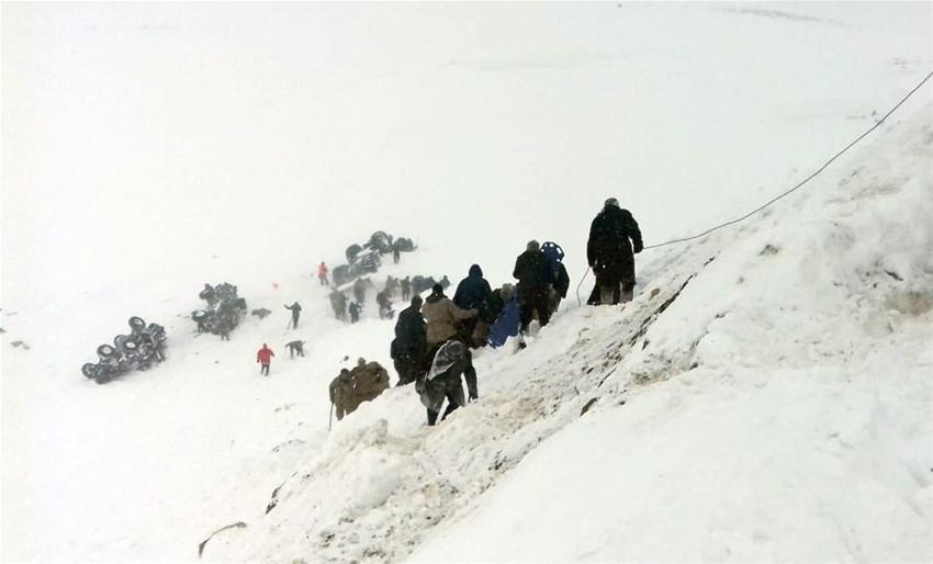 Çığ bölgesinde ikinci facia! İşte ilk görüntüler...