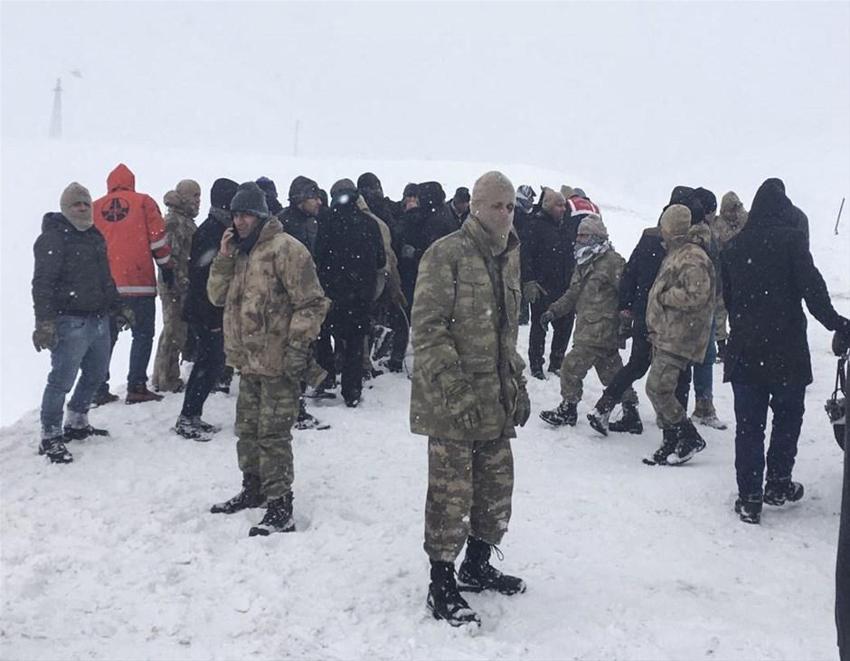 Çığ bölgesinde ikinci facia! İşte ilk görüntüler...