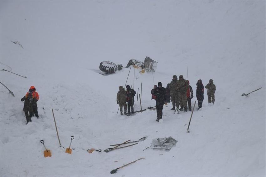 Çığ bölgesinde ikinci facia! İşte ilk görüntüler...