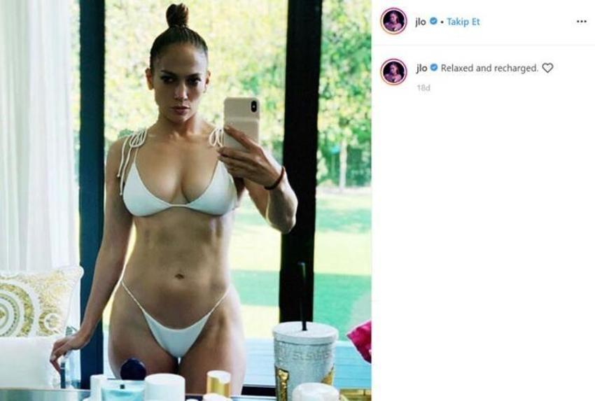 Jennifer Lopez ortalığı yakıp geçti!